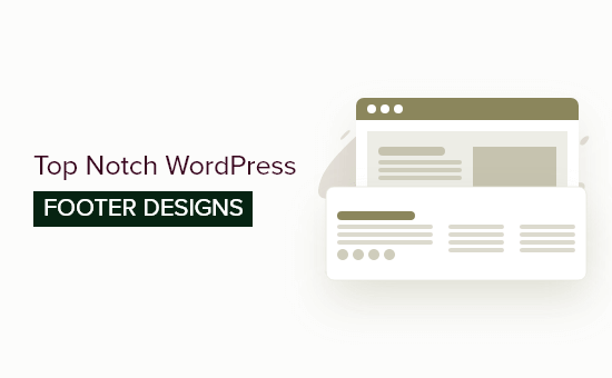 12 beste WordPress-Fußzeilen-Design-Beispiele (+ Best Practices)
