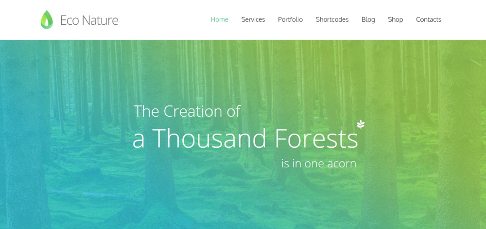 Eco Nature WordPress-Theme