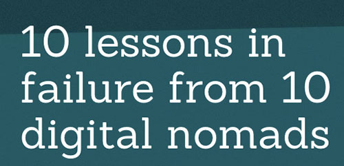 10 Lektionen des Scheiterns von 10 digitalen Nomaden