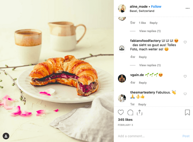 Aline hat Instagram-Food-Bilder gemacht