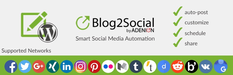 Blog2Social-Plugin