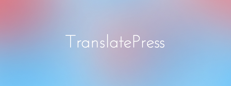 TranslatePress Mehrsprachiges WordPress-Plugin