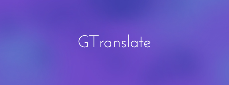 Übersetzen Sie WordPress mit GTranslate