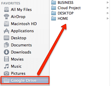 google drive mac