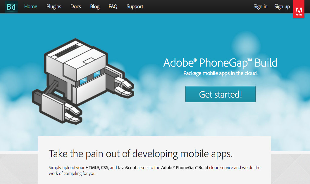 Adobe PhoneGap-Build