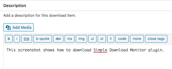 Einfacher Download-Monitor: Details