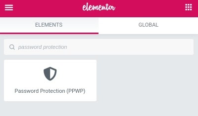 PPWP Elementor-Widget