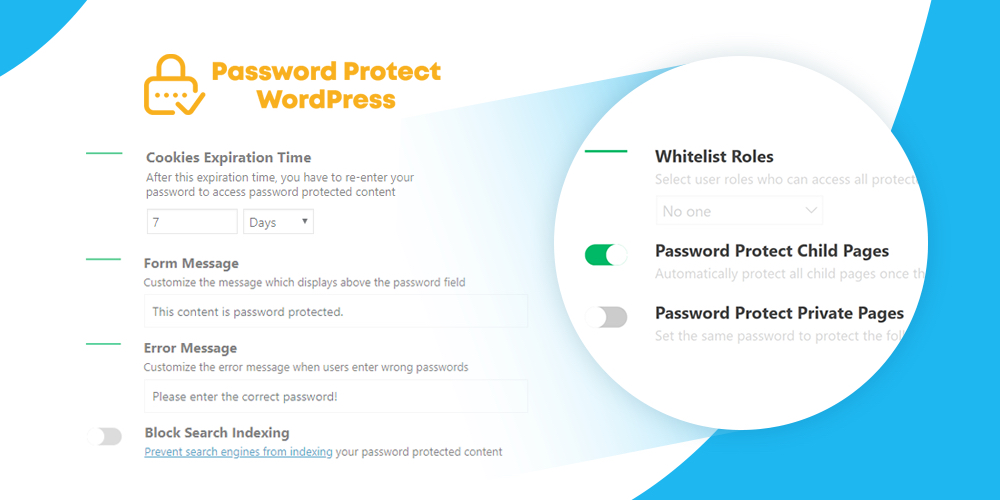 Passwortschutz WordPress Pro
