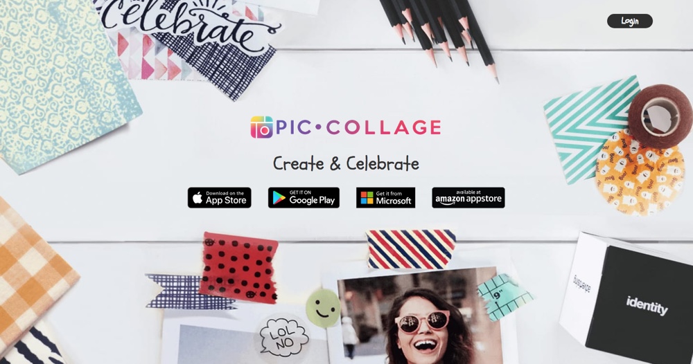 PicCollage Bild-App