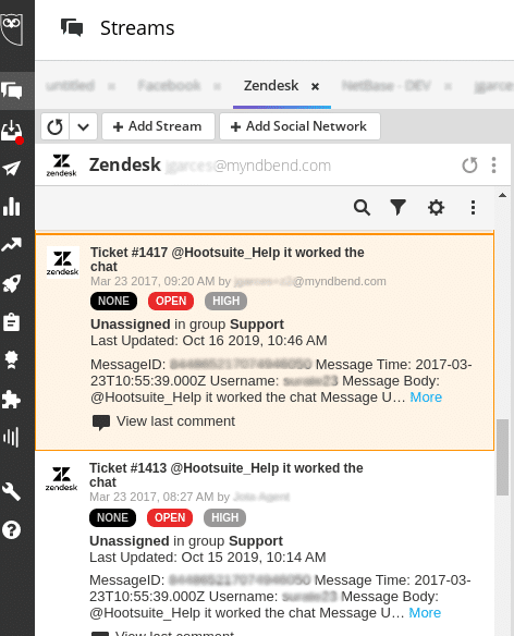 Zendesk-Streams