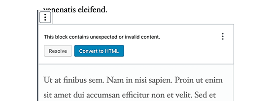 In HTML konvertieren