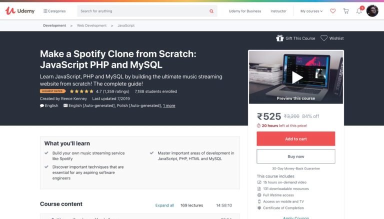 Erstellen Sie einen Spotify-Klon mit PHP