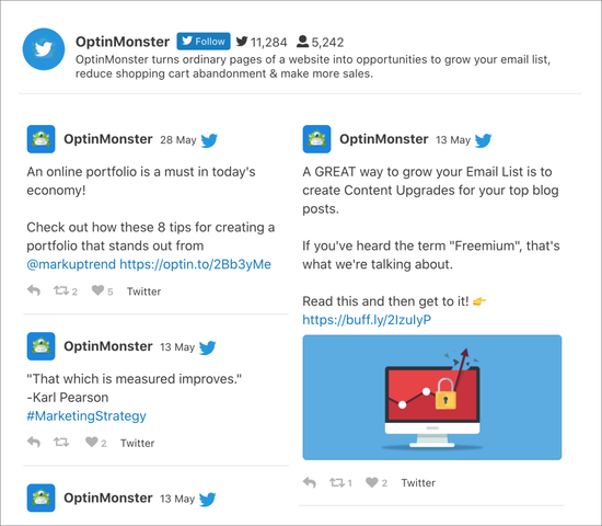 OptinMonster-Twitter-Feed