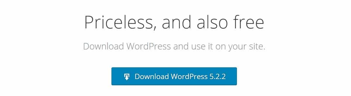 Laden Sie WordPress auf Ihren PC herunter