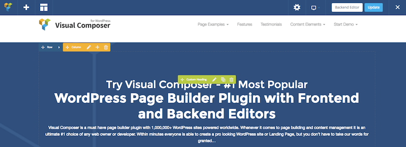 Visual Composer-Plugin