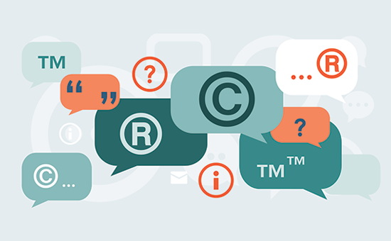 Marken- und Urheberrecht Name und Logo des WordPress-Blogs