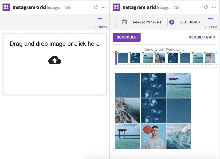 Themelocal Instagram Grid-Integration