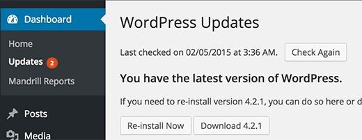 WordPress-Updates
