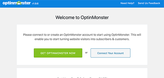 Verbinden Sie OptinMonster mit Ihrer Website