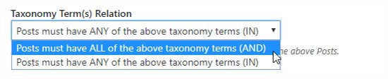 Taxonomie-Begriffsbeziehung