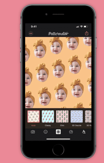 Instagram-Geschichten-App Patternator