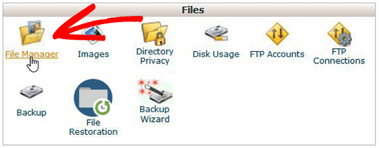 Dateimanager öffnen