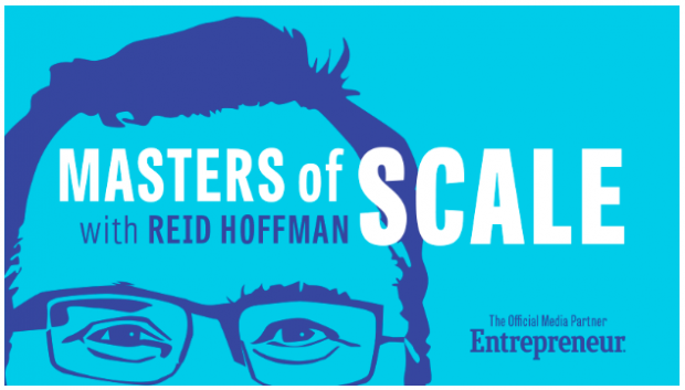 Masters of Scale-Podcast mit Reid Hoffman-Banner