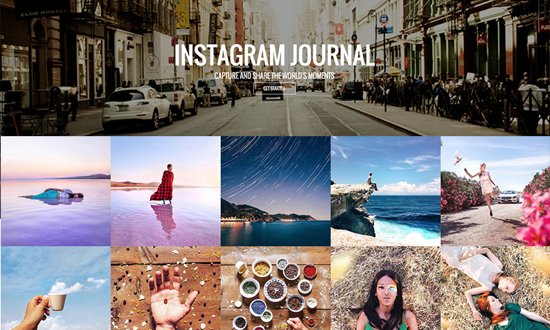 Instagram-Journal-Portfolio-Wordpress-Plugin