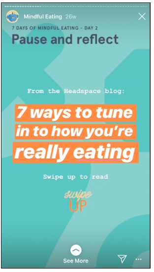 Headspace-Instagram-Umfrage Teil 3