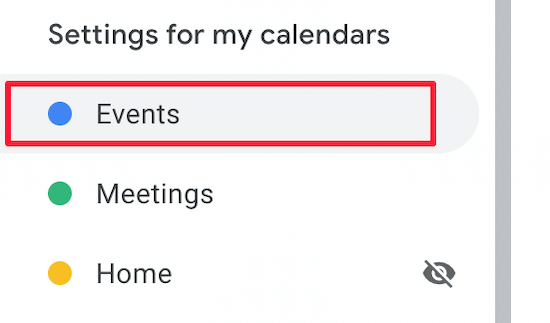 Klicken Sie auf Google Kalender