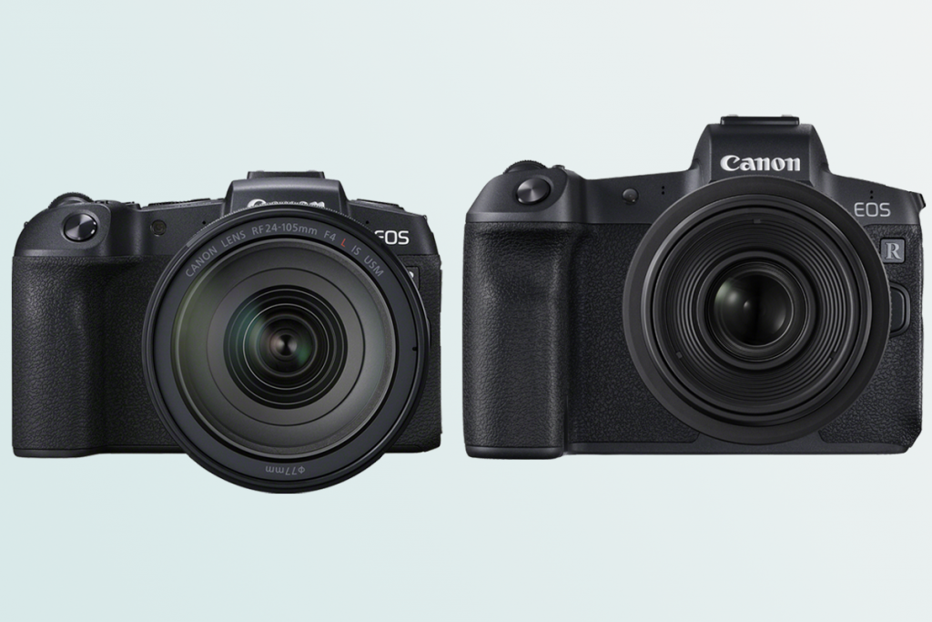 Canon EOS RP vs. EOS R