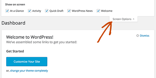 Dashboard-Widgets in WordPress ausblenden