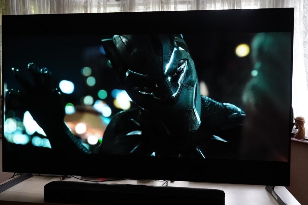 Black Panther in Dolby Vision IQ auf LG G1