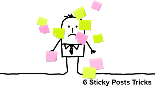 6 coole Dinge die du mit Sticky Posts in WordPress