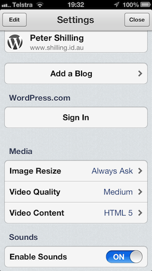 WordPress-Mobile-Setup