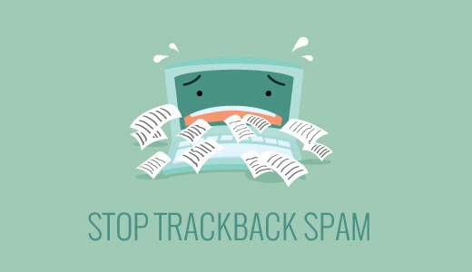 Trackback-Spam loswerden