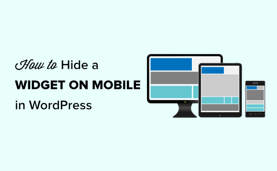 Ein WordPress-Widget auf mobilen Geräten ausblenden