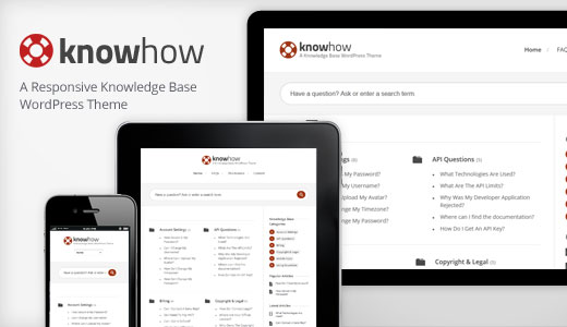 KnowHow - WordPress-Wissensdatenbank-Theme