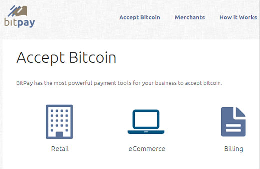Akzeptieren Sie Bitcoin - eCommerce