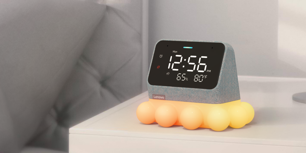 1641687374 Lenovo Smart Clock Essential mit Alexa Built in angekuendigt