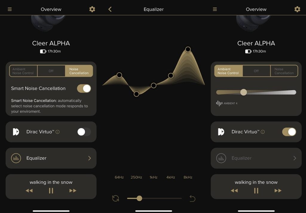 Cleer+ App Alpha Kopfhörer