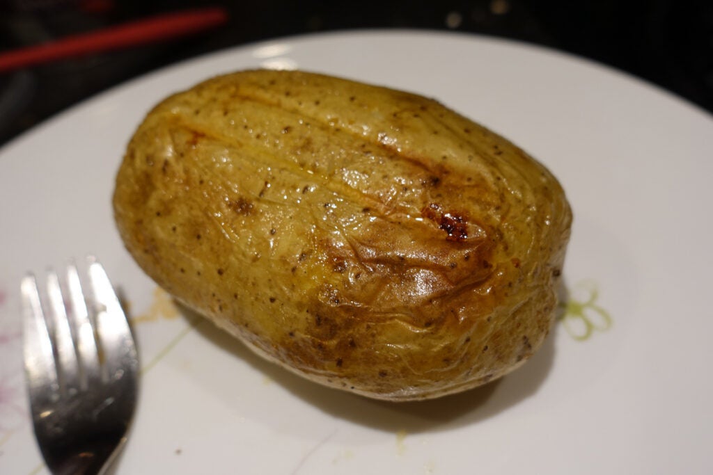 Panasonic NN-CS89LBBPQ Kombi-MikrowellenofenAuto Cook Potato