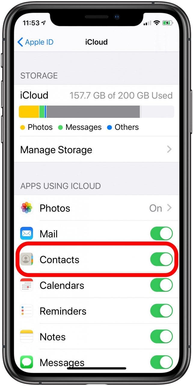 iPhone-Kontakte mit iCloud synchronisieren 