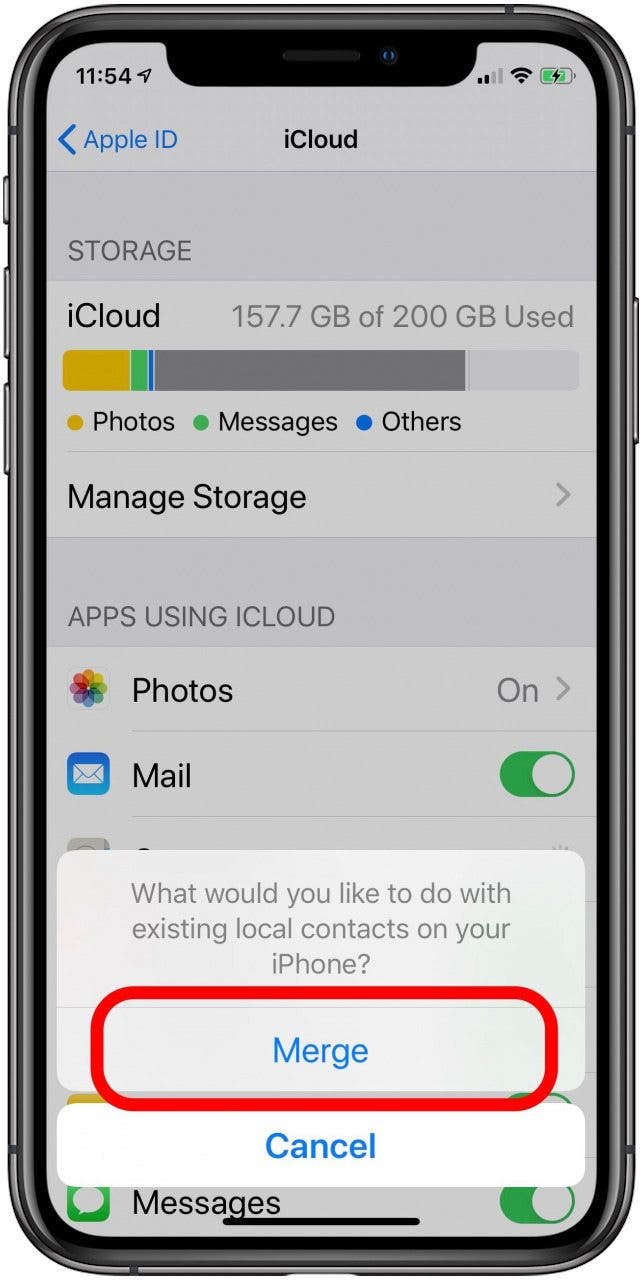iPhone-Kontakte mit iCloud synchronisieren 