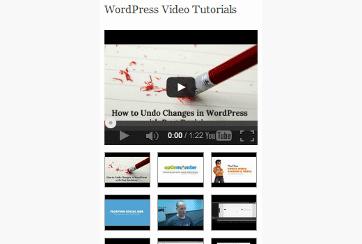 Hinzufügen Ihrer neuesten YouTube-Videos in WordPress