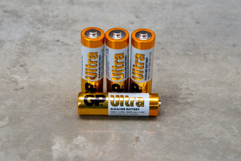 GP Ultra AA eine Batterie liegend