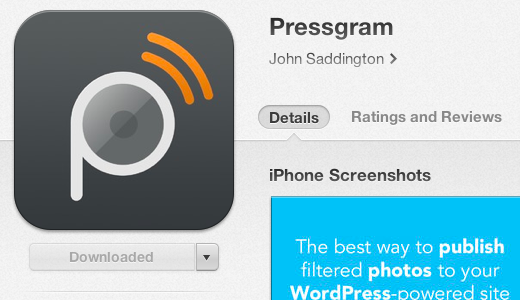 Pressgram-App installieren
