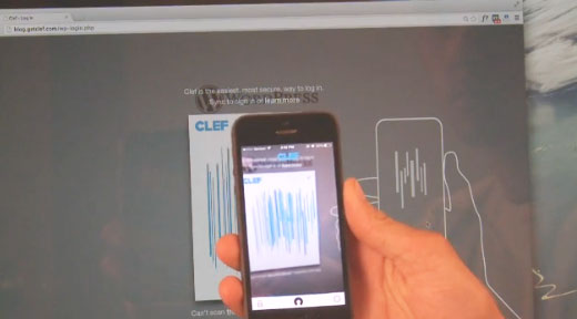 Synchronisieren Sie Clef Wave mit Ihrem Mobilgerät
