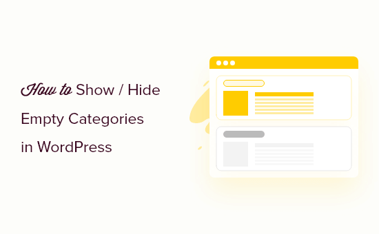 Leere Kategorien in WordPress ein- oder ausblenden