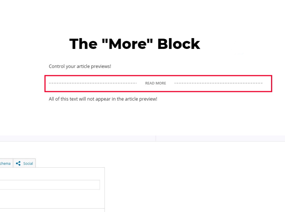 Der „Mehr“-Block